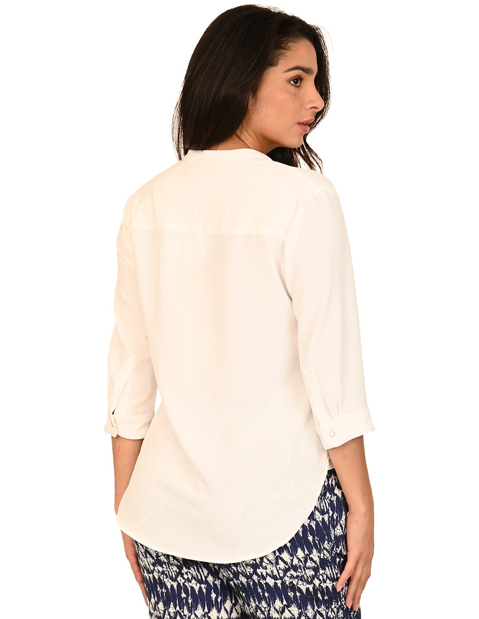 Blusa manga 3/4 para mujer 3