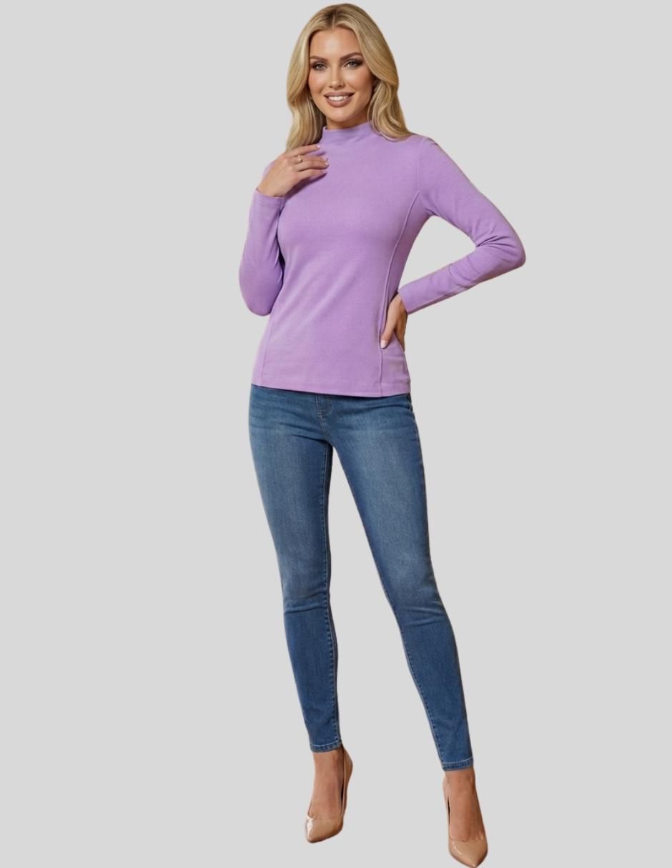Blusa manga larga para mujer 2
