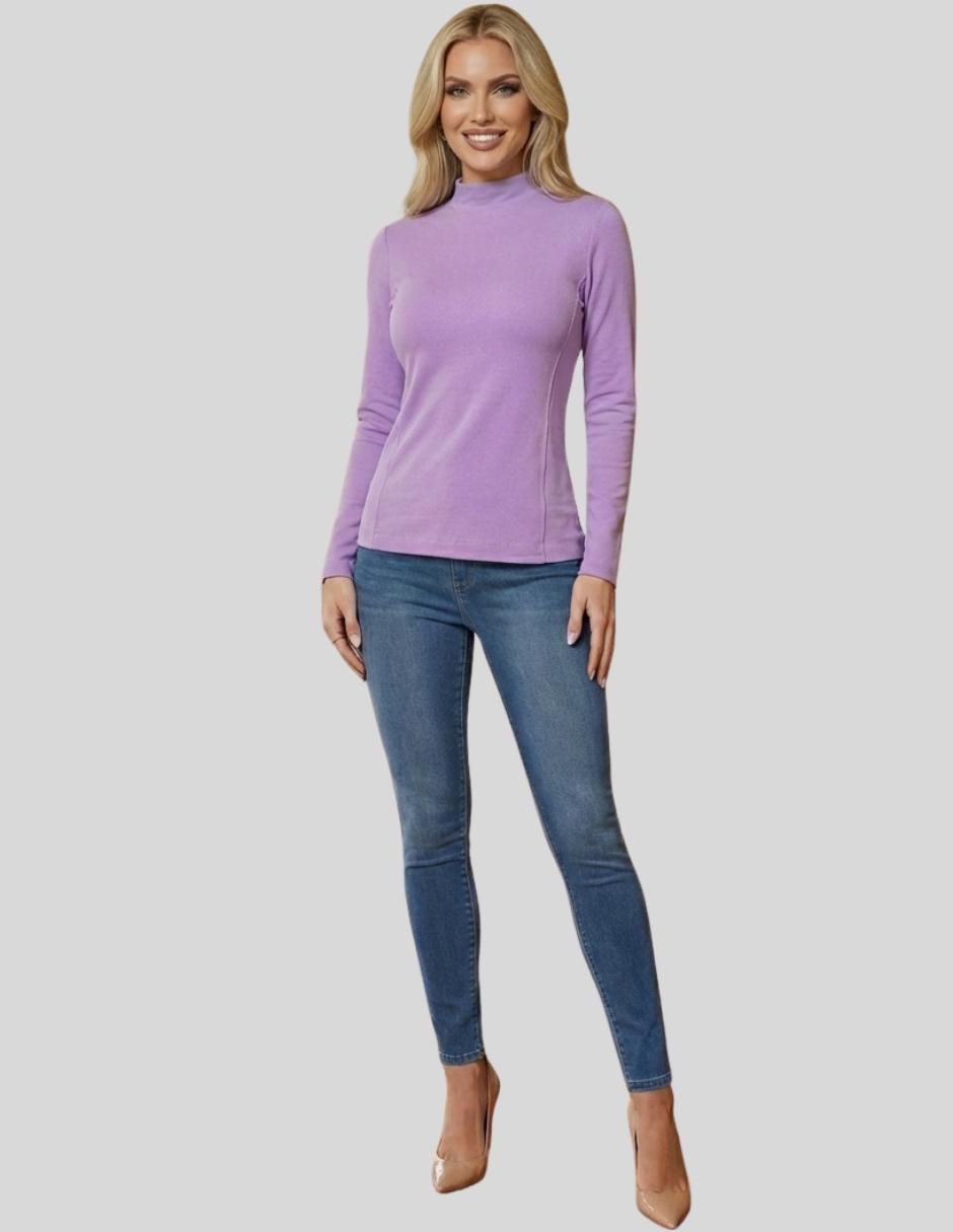 Blusa manga larga para mujer 3