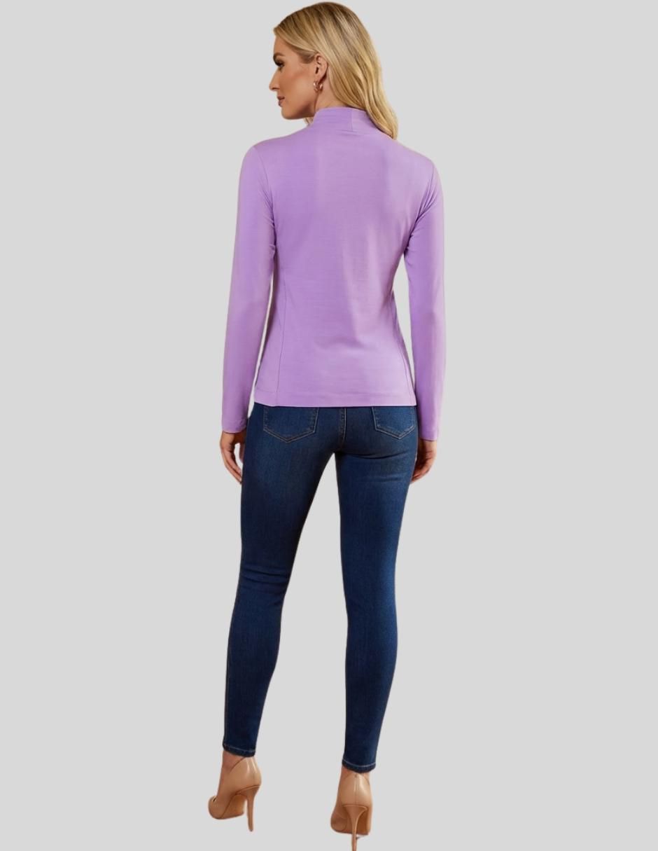 Blusa manga larga para mujer 6