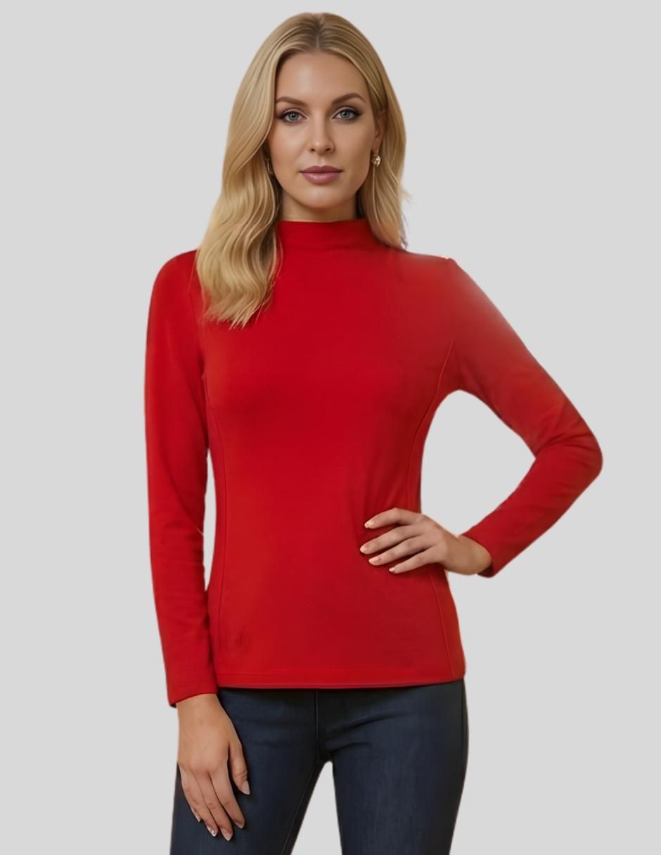 Blusa malabis no aplica "manga" larga "para mujer"