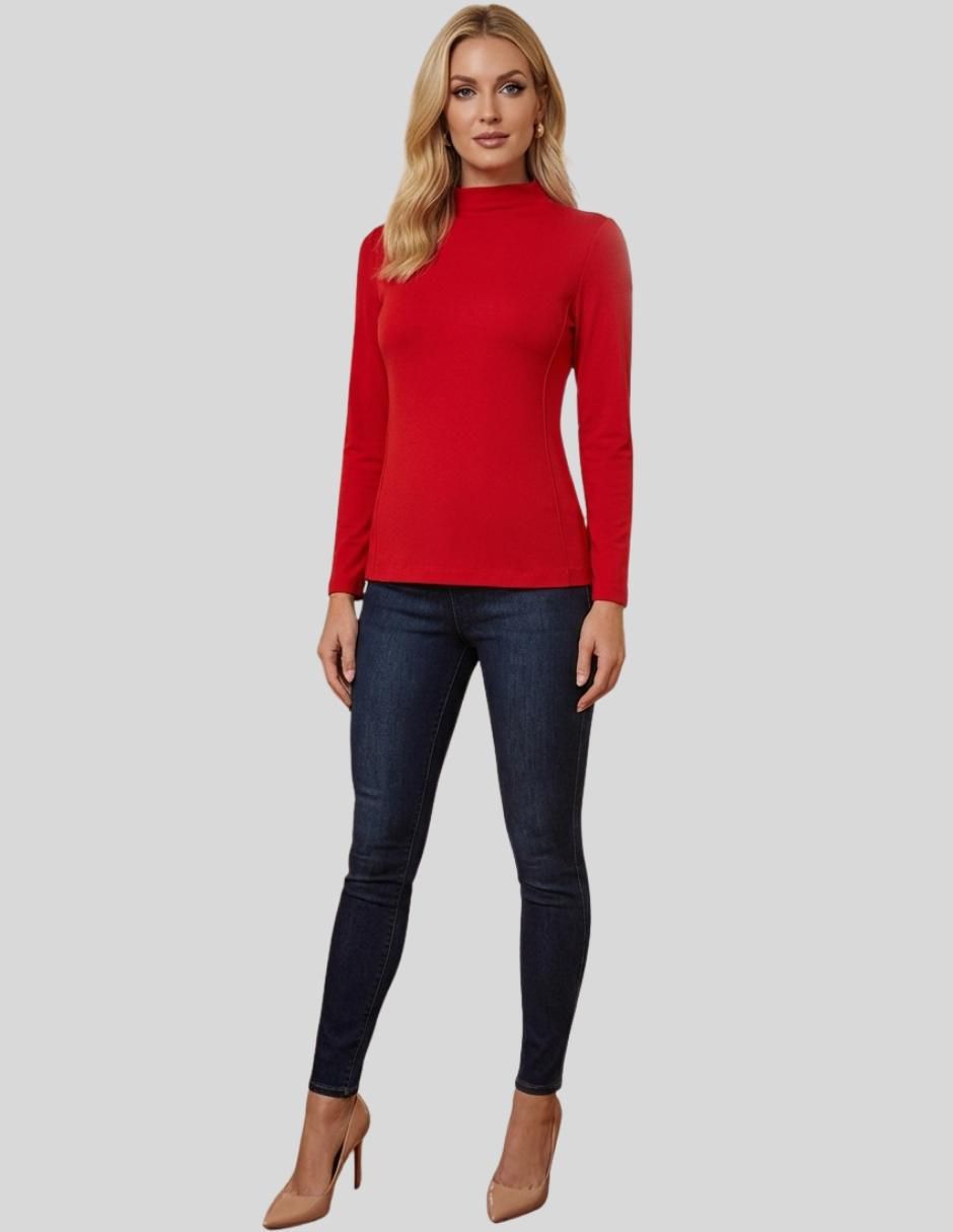 Blusa malabis no aplica "manga" larga "para mujer"