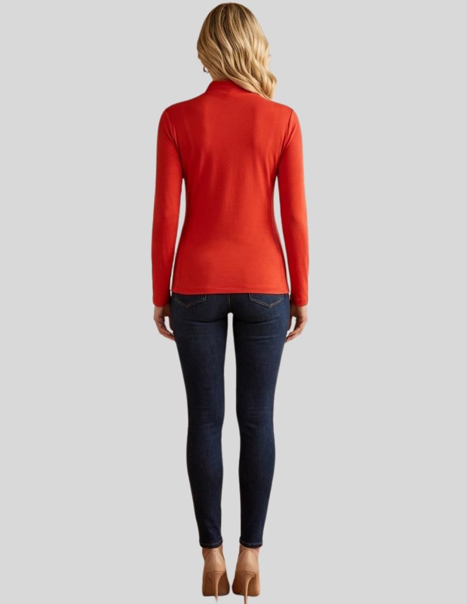 Blusa malabis no aplica "manga" larga "para mujer"