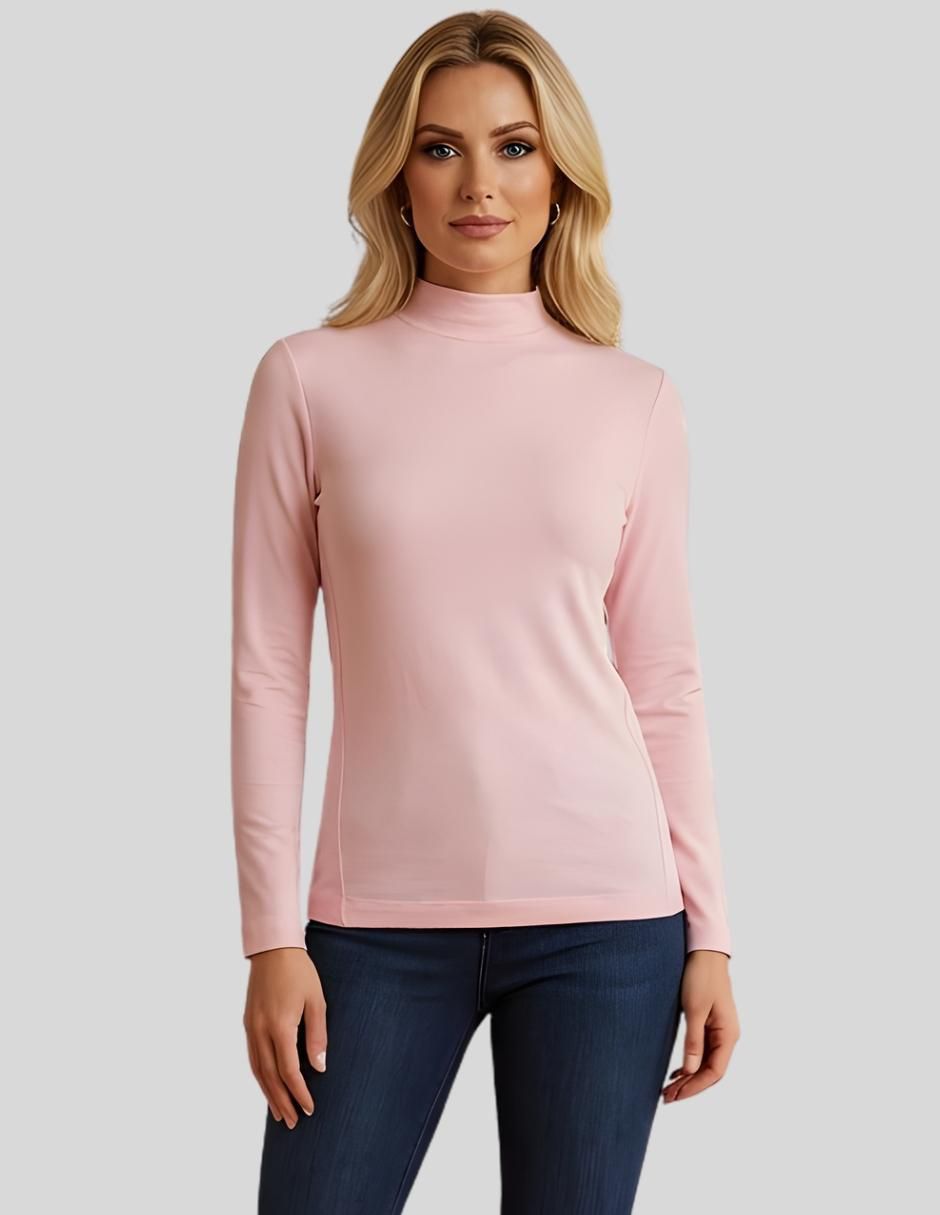 Blusa manga larga para mujer