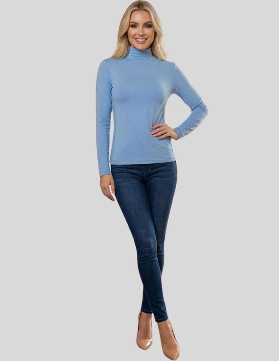 Blusa manga larga para mujer 2