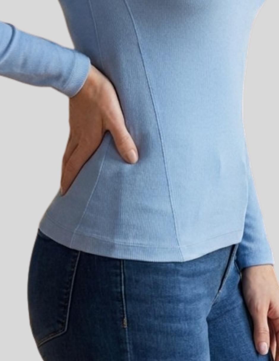 Blusa manga larga para mujer 6