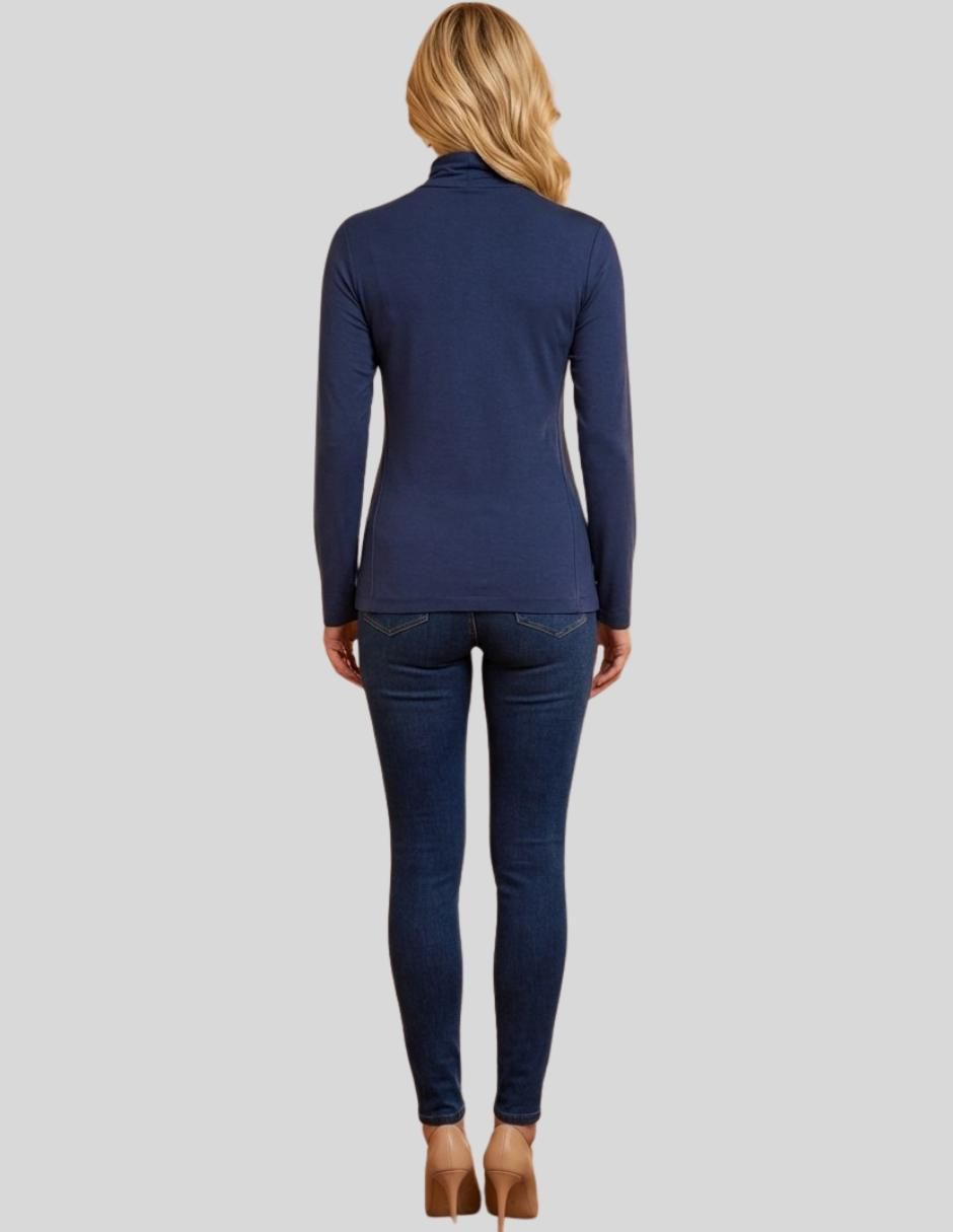 Blusa manga larga para mujer 6