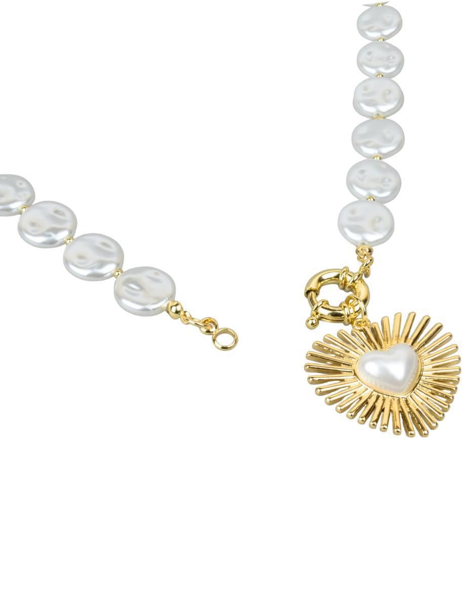 Collar de corazón 18 K 3