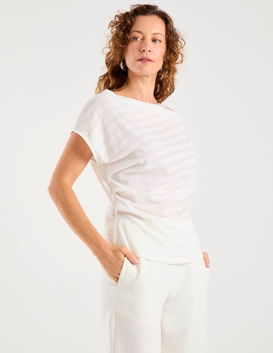 Blusa manga corta para mujer 2