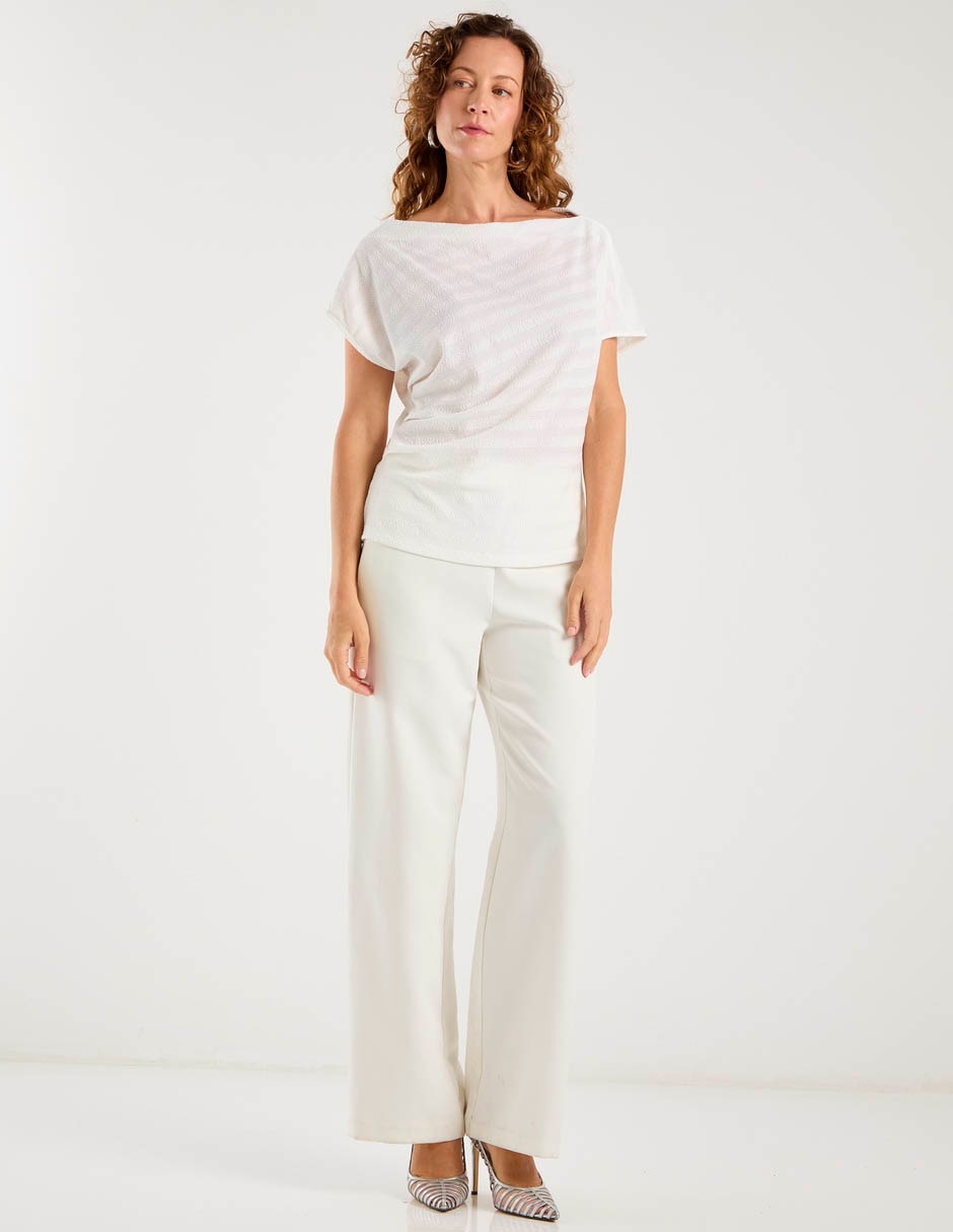 Blusa manga corta para mujer 3