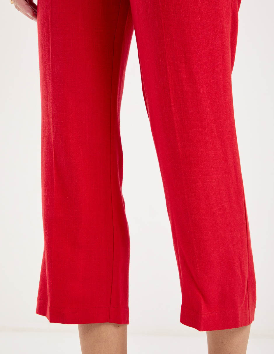 Pantalón capri straight para mujer 5