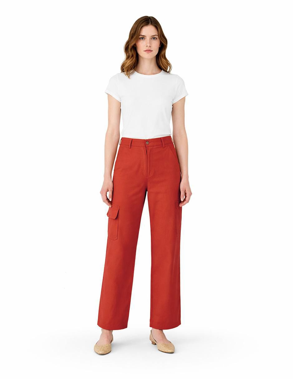 Pantalón amplio para mujer 4