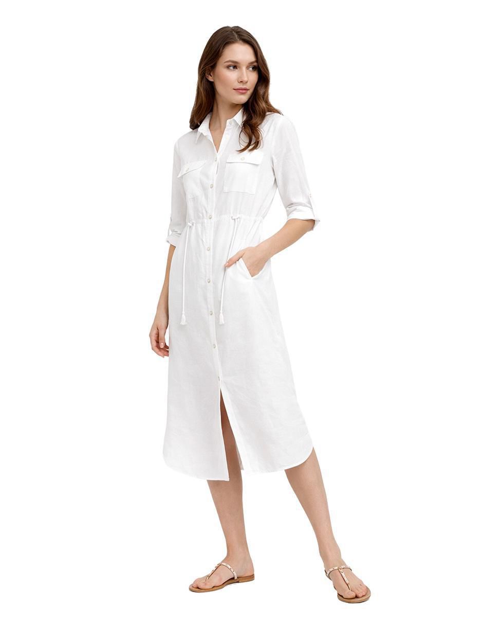 Vestido largo casual para mujer 7