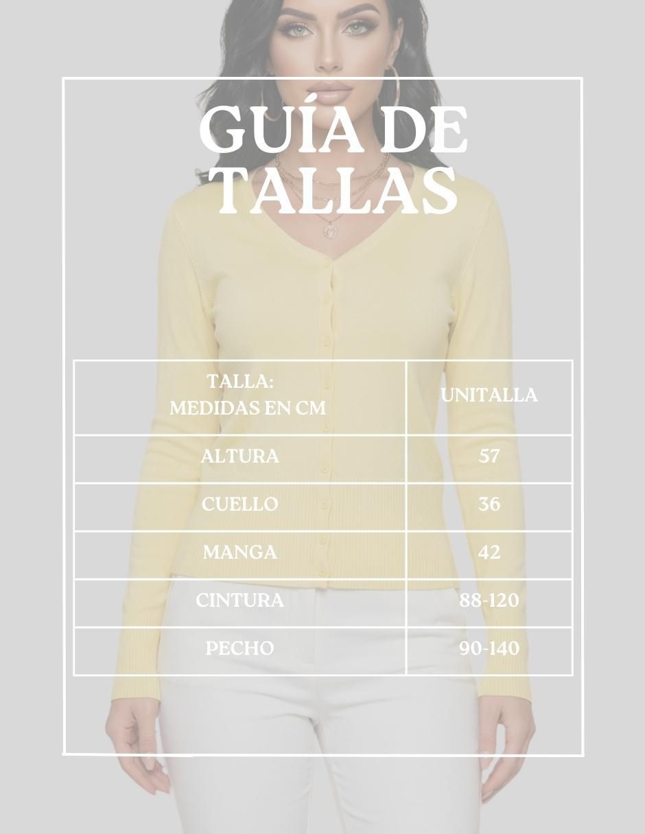 Suéter cuello V para mujer 8
