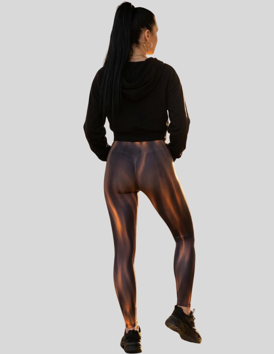 Legging cintura alta con elástico para mujer 4