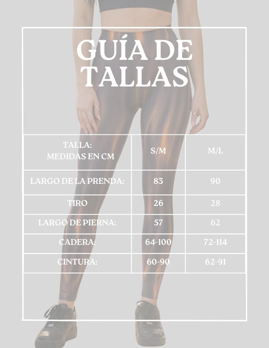 Legging cintura alta con elástico para mujer 10