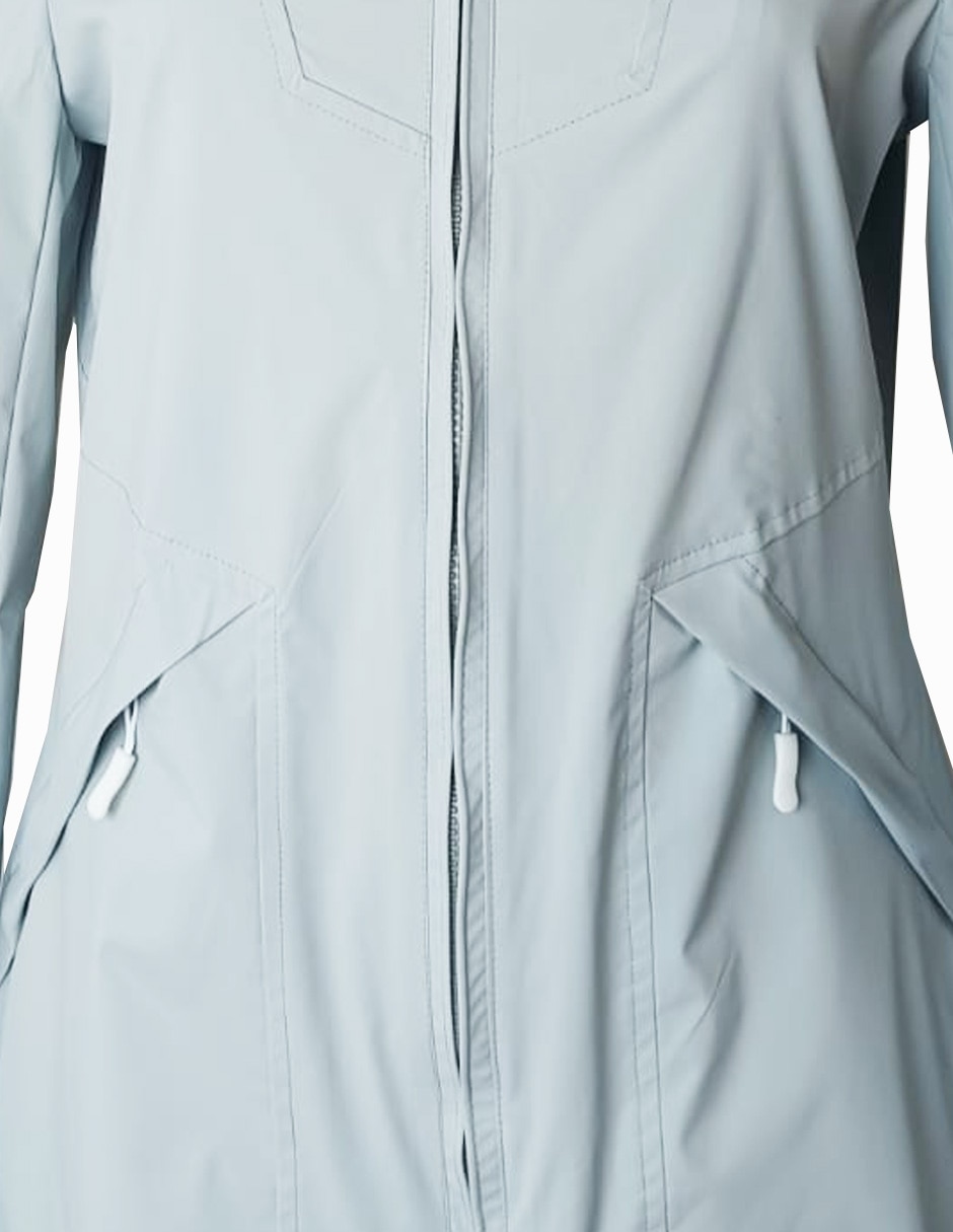 Gabardina resistente al agua para mujer 5