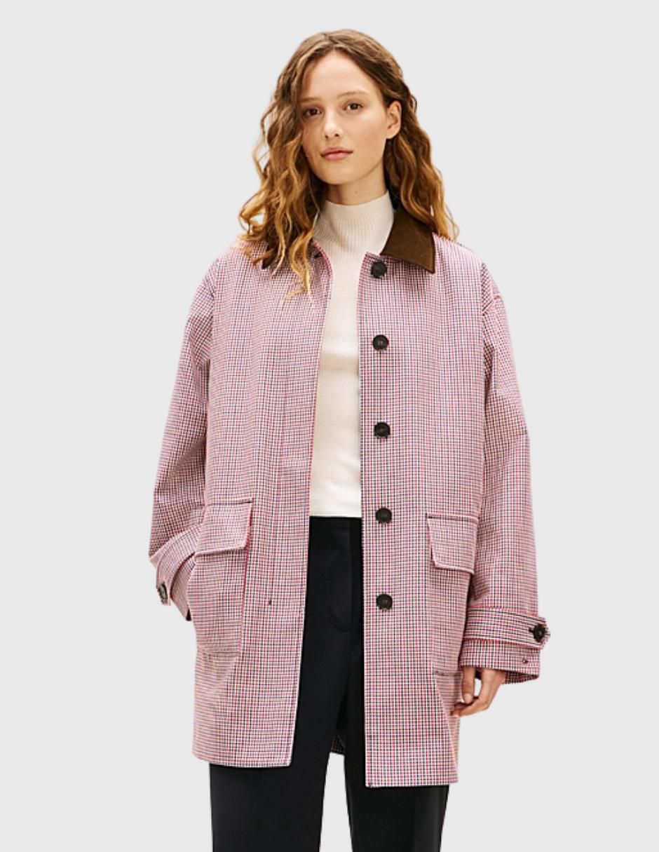 Chamarra casual impermeable para mujer