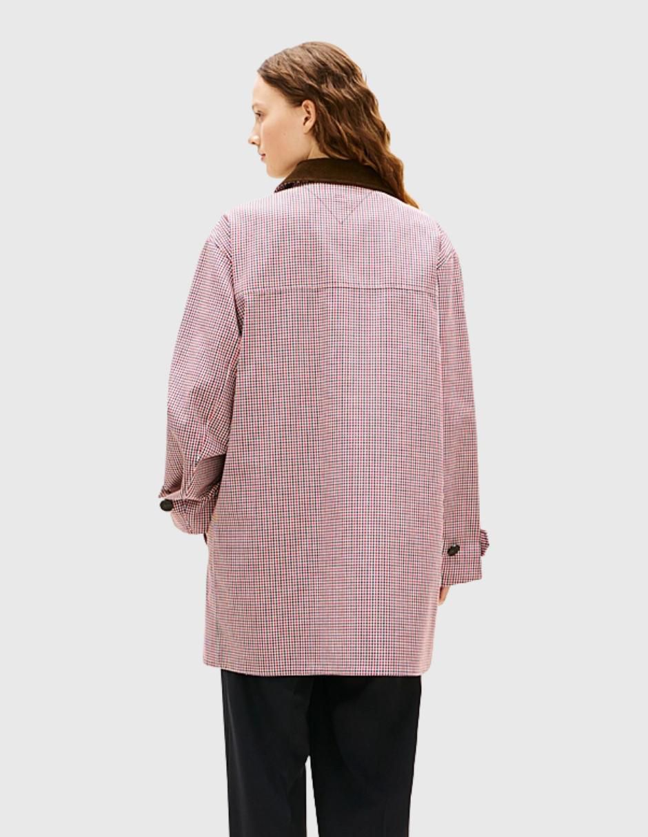 Chamarra casual impermeable para mujer 4