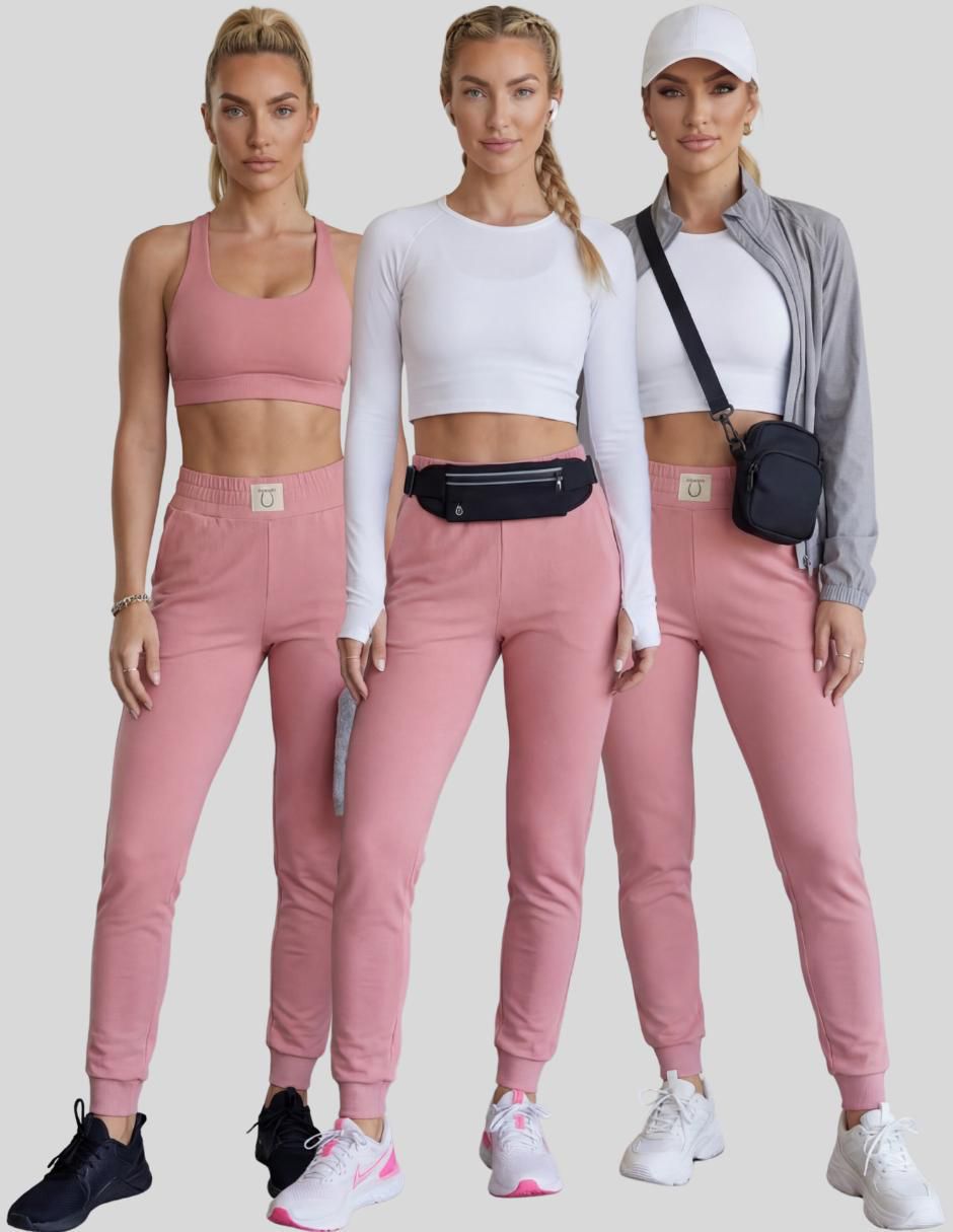 Pantalón jogger relajado para mujer 8