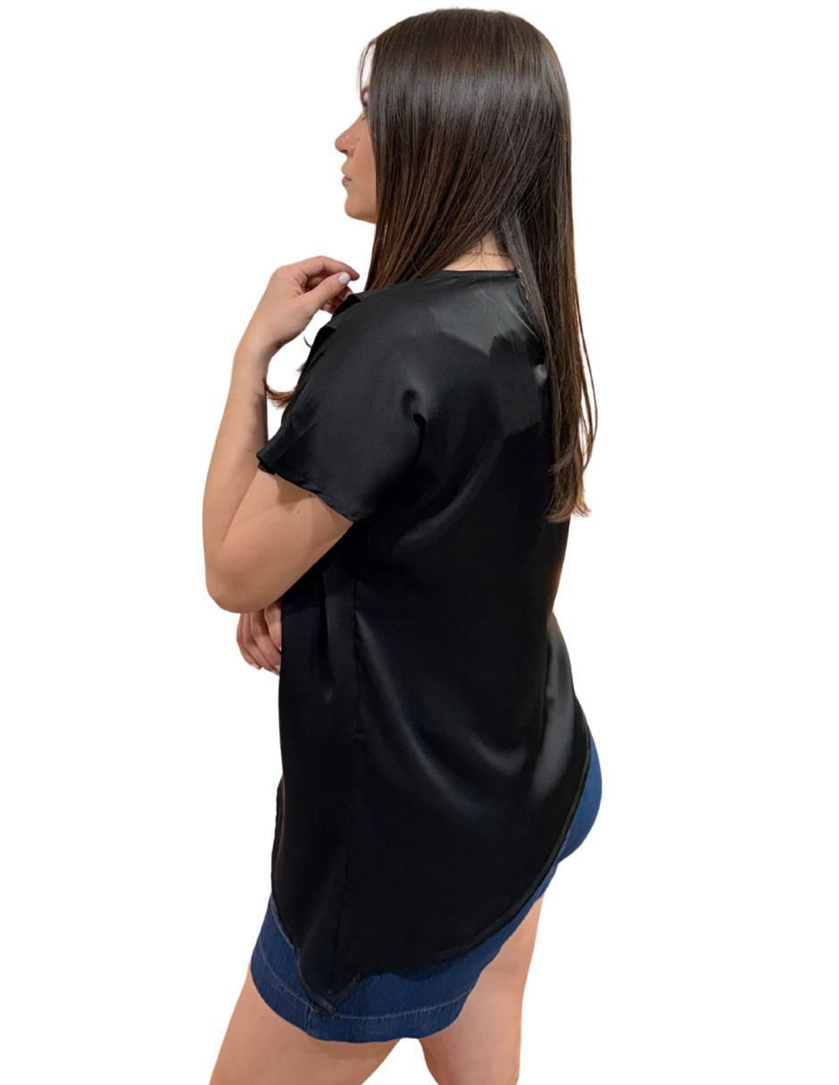 Blusa manga corta para mujer 3