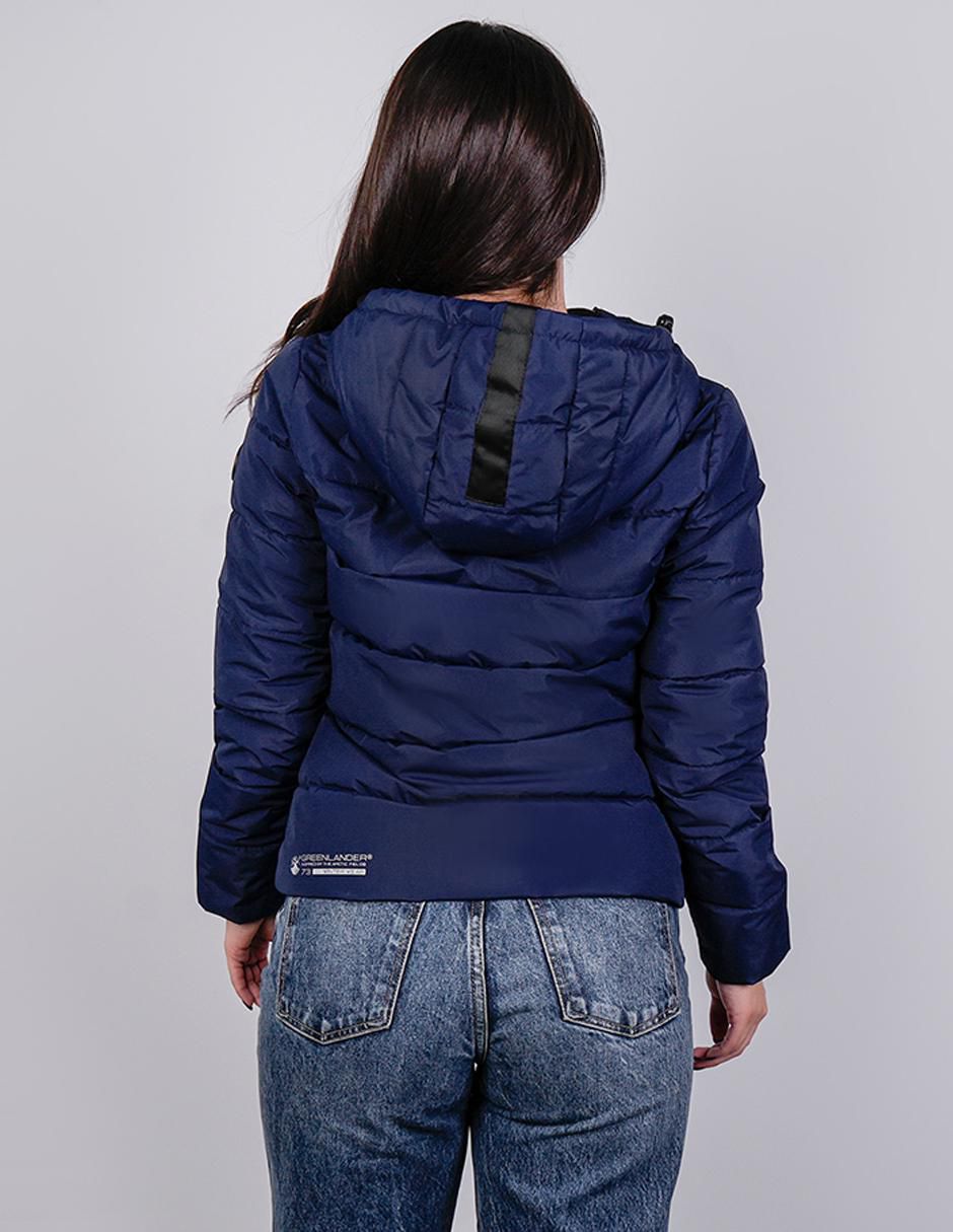 "chamarra" capitonada greenlander no impermeable "de" poliéster "para mujer"