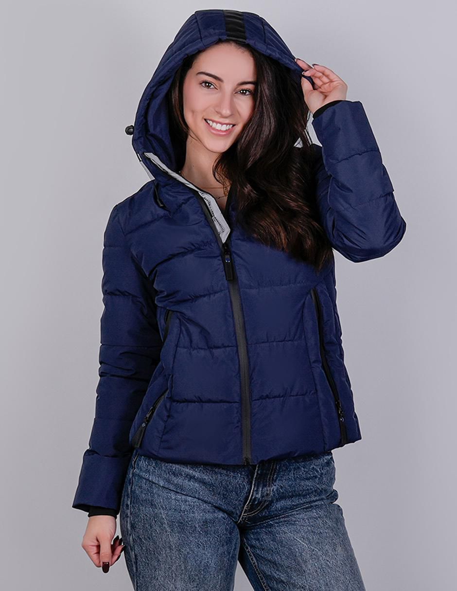"chamarra" capitonada greenlander no impermeable "de" poliéster "para mujer"
