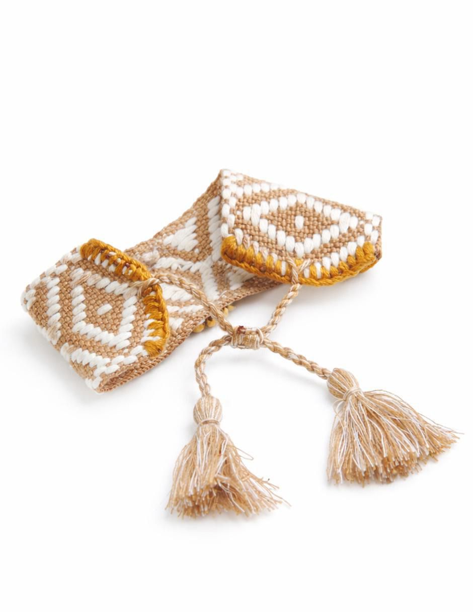 Pulsera 18 K Custodia San Benito acabado baño de oro 2