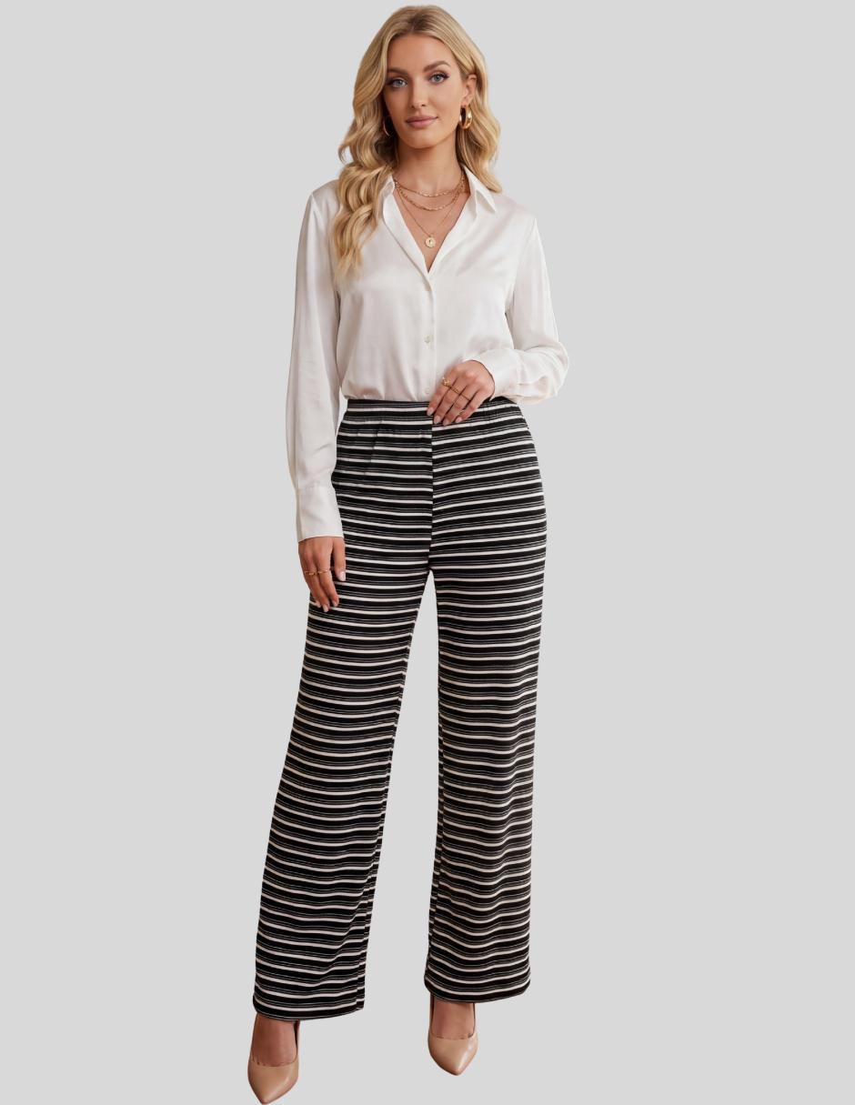 "pantalón" acampanado malabis acampanado "para mujer"