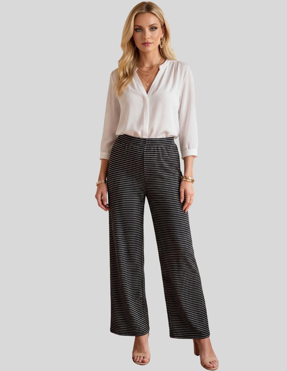 "pantalón" acampanado malabis acampanado "para mujer"