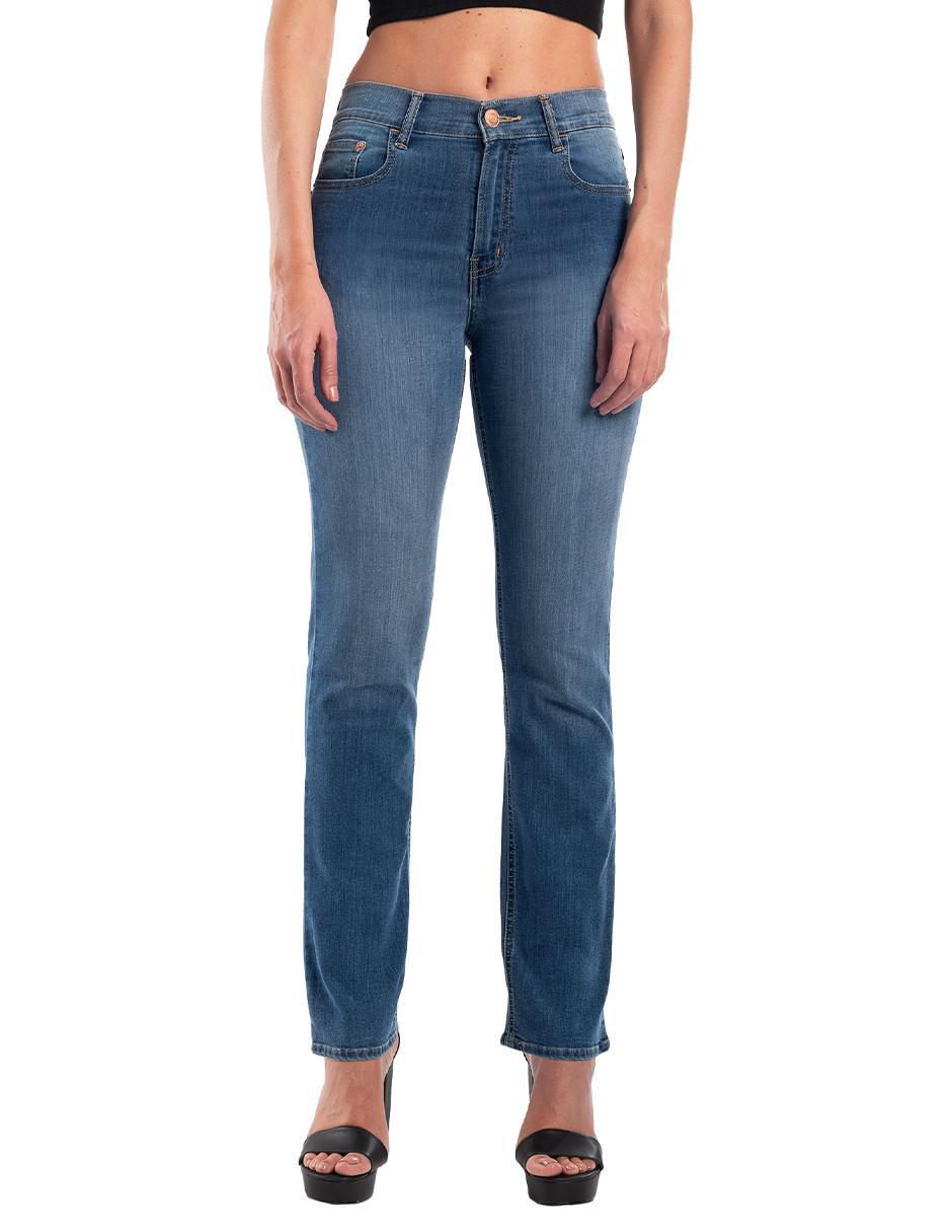 Jeans straight para mujer 1